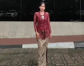 Terbaru, Kebaya Modern Tunangan, Wisuda, Kondangan, Kutubaru, Anak Sma, Pasangkayu, Neng Lina Kebaya