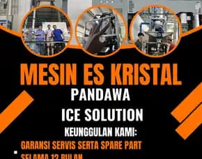 Mesin Es Batu Kristal 100 Kg Alor, Kalabahi