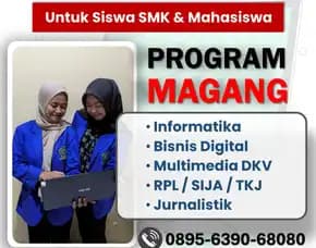 Wa 0895-6390-68080 Lokasi Magang Multimedia Dkv Di Kediri