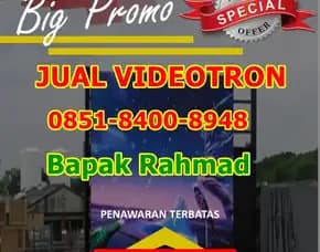 Wea (08x51 84oo 89x48) Jual Videotron Indoor Di Karanganyar