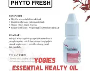 (Yogies), Phyto Fresh Kota Bitung, Minyak Esensial Seperti Lavender