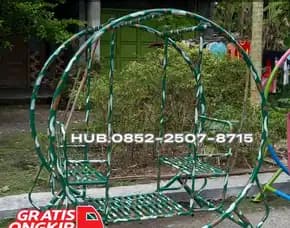 Contoh Ayunan Besi Custom Dan Perosotan Anak Kec Kedopok Kota Probolinggo