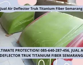 Premium Guard! Jual Air Deflector Truk Titanium Fiber Semarang