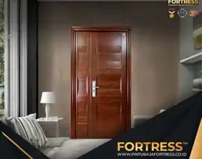 (Fortress) Pintu Besi Baja Ringan 1 Daun Di Palu