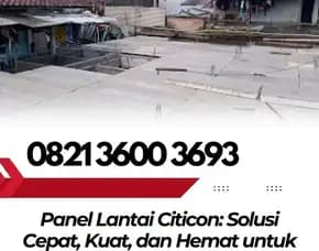 Tahan Tekanan – 0821 3600  3693 Jasa Aplikator Panel Lantai Citicon