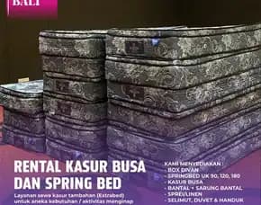 Sewa Kasur Bali | Siap Kirim Ke Kintamani Bali