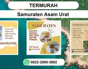 Termurah, 0822-2000-3882 Distributor Samuraten Asam Urat Ciamis