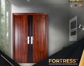 (Fortress) Pintu Kamar Mandi Baja Ringan 1 Daun Di Palu