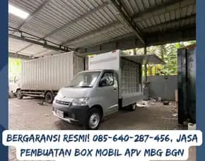 Bergaransi Jasa Pembuatan Box Mobil Apv Mbg Bgn Semarang Jepara