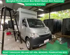Fleksibel Optimal, Bengkel Pembuatan Box Mobil Badan Gizi Nasional Semarang Kendal