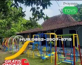 Contoh Ayunan Besi Custom Dan Perosotan Anak Kec Dlanggu Mojokerto