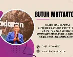 Motivator Palembang, Terpercaya & Solutif, Dian Saputra