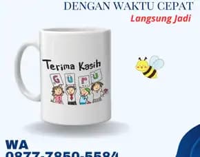 Langsung Jadi, Produksi Mug Costum Dengan Waktu Cepat,Di Ciputat Timur	Tangerang Selatan