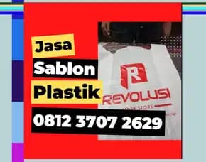 0812,3707,2629 Jasa Sablon Plastik Kemasan Di Pajangan