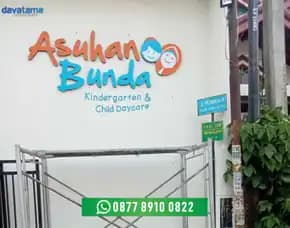 Huruf Timbul Dan Plang Nama Sekolah
