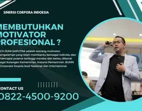 Trainer Tim Building Nganjuk, Terpercaya & Solutif, Dian Saputra