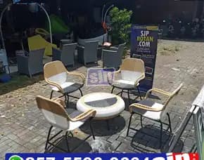 Kursi Santai Rotan Sintetis Cocok Untuk Taman