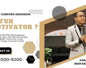 Trainer Sales Gunung Kidul, Terpercaya & Solutif, Dian Saputra