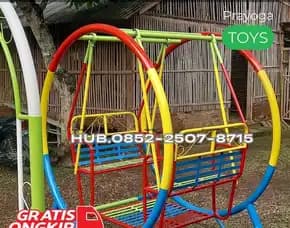 Contoh Ayunan Besi Custom Dan Perosotan Anak Kec Berbek Nganjuk
