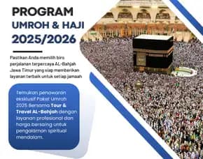 Paket Umroh Ramadhan 2025 Tajinan Malang Al Bahjah