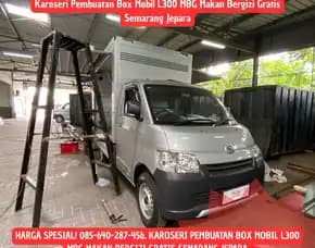 Cepat Selesai, Karoseri Pembuatan Box Mobil L300 Mbg Makan Bergizi Gratis Semarang Jepara