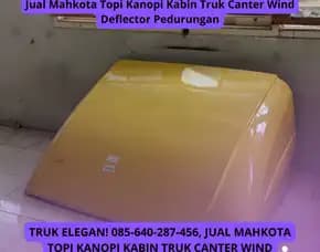 Truk Elegan, Produksl Mahkota Topi Kanopi Kabin Truk Canter Wind Deflector Pedurungan