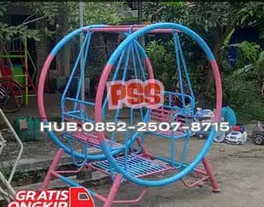 Contoh Ayunan Besi Dewasa Dan Perosotan Custom  Kec Tanah Abang Jakarta Pusat