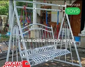 Contoh Ayunan Besi Dewasa Dan Perosotan Custom  Kec Pamekasan Pamekasan