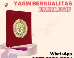 Eksklusif, Layanan Cetak Yasin Berkualitas, Di Tangerang Tangerang