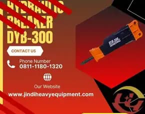 Hydraulic Breaker Excavator Tipe Lurus Dyb300 (4-7 Ton) (Sb40) Sanggau