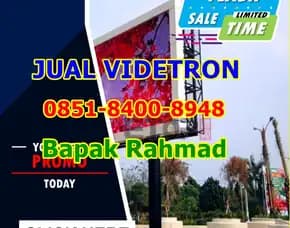 Wea (08x51 84oo 89x48) Jual Videotron Vertikal Di Boalemo