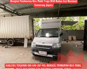 Kualitas Terjamin, Bengkel Pembuatan Box Mobil Traga Bgn Badan Gizi Nasional Semarang Jepara