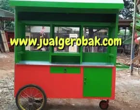 Gerobak Kayu Termurah Jakarta (Model Gerobak Bni)
