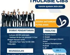 Kurikulum Terintegrasi!, Call 0851-8300-3060, Pesantren Tahfidz Bersanad Di Tholabie Cibs Malang