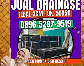 0896-5297-9519 (Wa), Gudang Drainase Rumput Sintetis Palembang Ulu Rawas