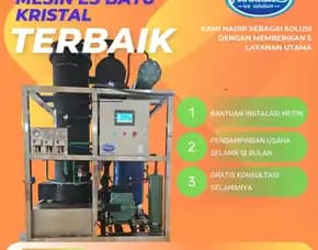 Mesin Es Kristal Untuk Usaha, Kepulauan Selayar Sulsel