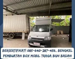 Bersertifikat, Bengkel Pembuatan Box Mobil Traga Bgn Badan Gizi Nasional Semarang Jepara