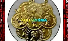 2 Pcs Souvenir Koin Emas Queen Elizabeth Good Quality