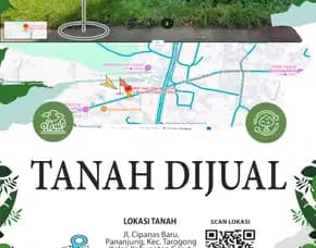Hadir Tanah Di Area Prospektif Tarogong Kaler, Garut. Dengan Luas 1828m²