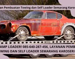Steelramp Loader! Layanan Pembuatan Towing Dan Self Loader Semarang Karoseri K3