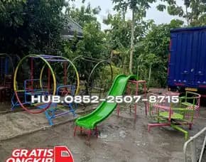 Contoh Ayunan Besi Sederhana Dan Perosotan Custom Kec Sempu Banyuwangi