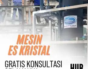 Jual Mesin Es Batu Kristal Tidore Kepulauan Maluku Utara