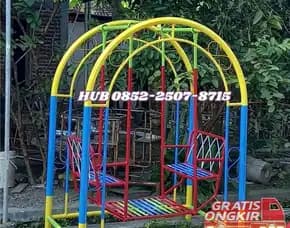 08s2-2so7-871s Inspirasi Ayunan Besi Pakai Atap Cocok Untuk Taman Rumah Kekinian Kec Sentolo Kulon Progo
