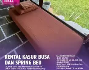 Sewa Kasur Bali | Siap Kirim Ke Mendoyo Bali