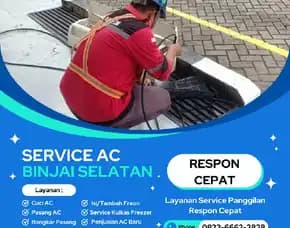 Tukang Cuci Ac Binjai Selatan 0823. 6662. 3838