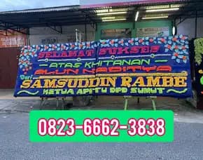 Jual Papan Bunga Tanjung Morawa
