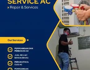 Jas Service, Cuci Ac Dan Bongkar Pasang Di Cireundeu