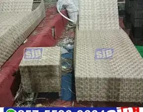Pabrik Sunbed Kursi Kolam Renang Rotan Sintetis