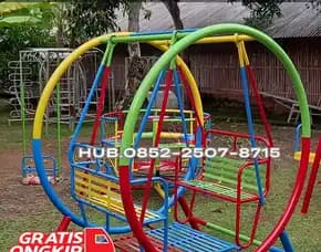 Desain Ayunan Besi Minimalis Terbaru Dan Mainan Panjat Tali Kec Lakarsantri Kota Surabaya