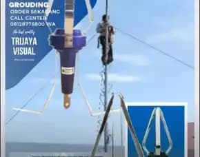 Ahli Dan Jasa Pasang Alat Keamanan Penangkal Petir Grounding Mesin Gunung Sindur Bogorr